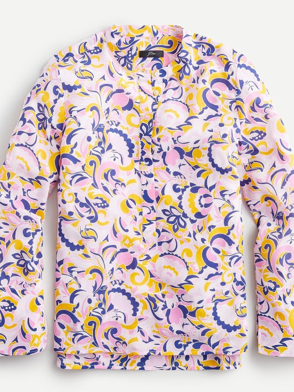 J.Crew SILK tunic in paisley swirl S NWT AN407